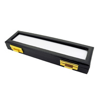 Bracelet Display Box with Glass Lid 200mm x 55mm
