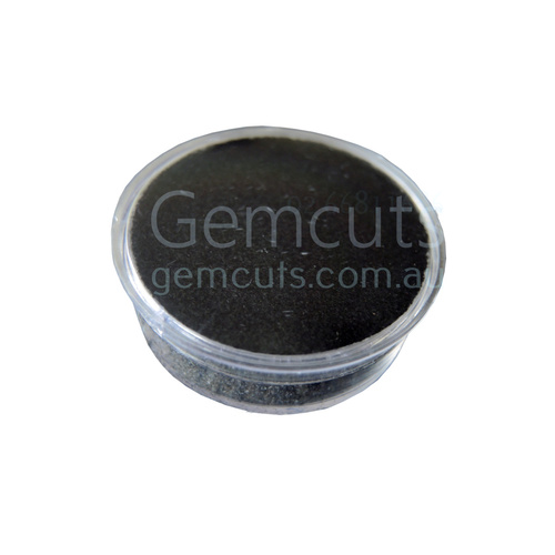 Perspex Gem or Coin Containers Black - 36mm Diameter