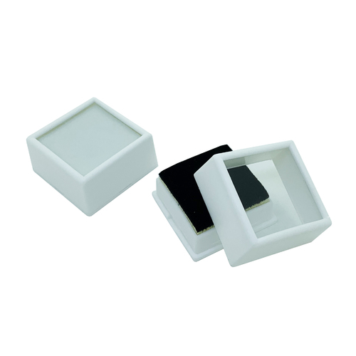 Clip Lock Plastic Display Box-WHITE